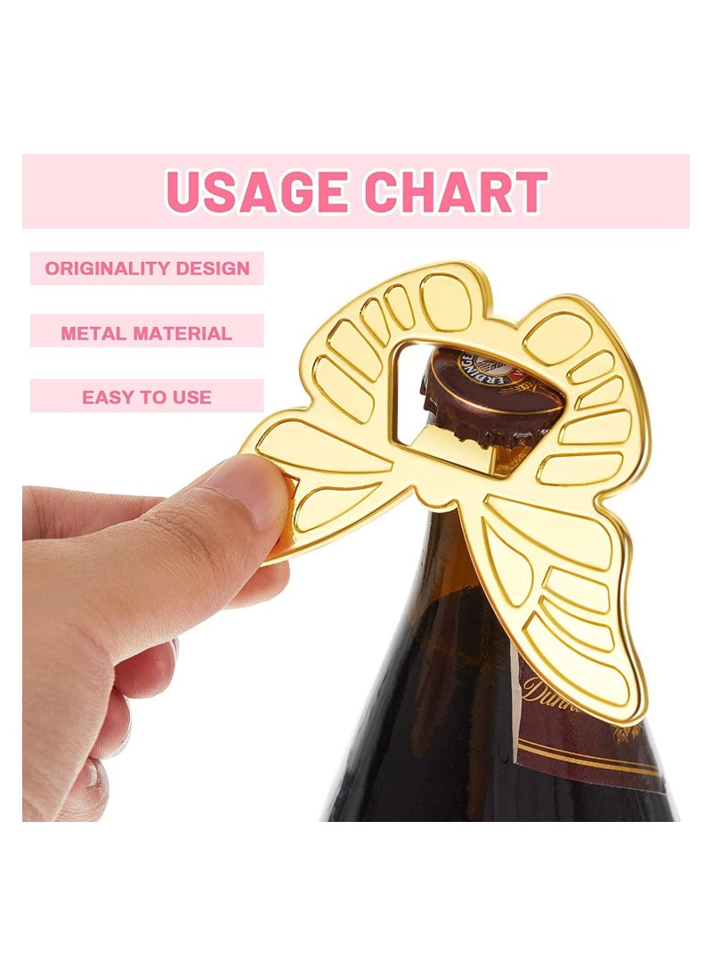 SYOSI - Butterfly Bottle Opener, 5 Pcs Wedding Favors Party Favors with Exquisite Packaging Box Wedding Gifts For Guests Wedding Baby Shower Souvenirs Party Supplies, Creative Wedding Gift - Image 1