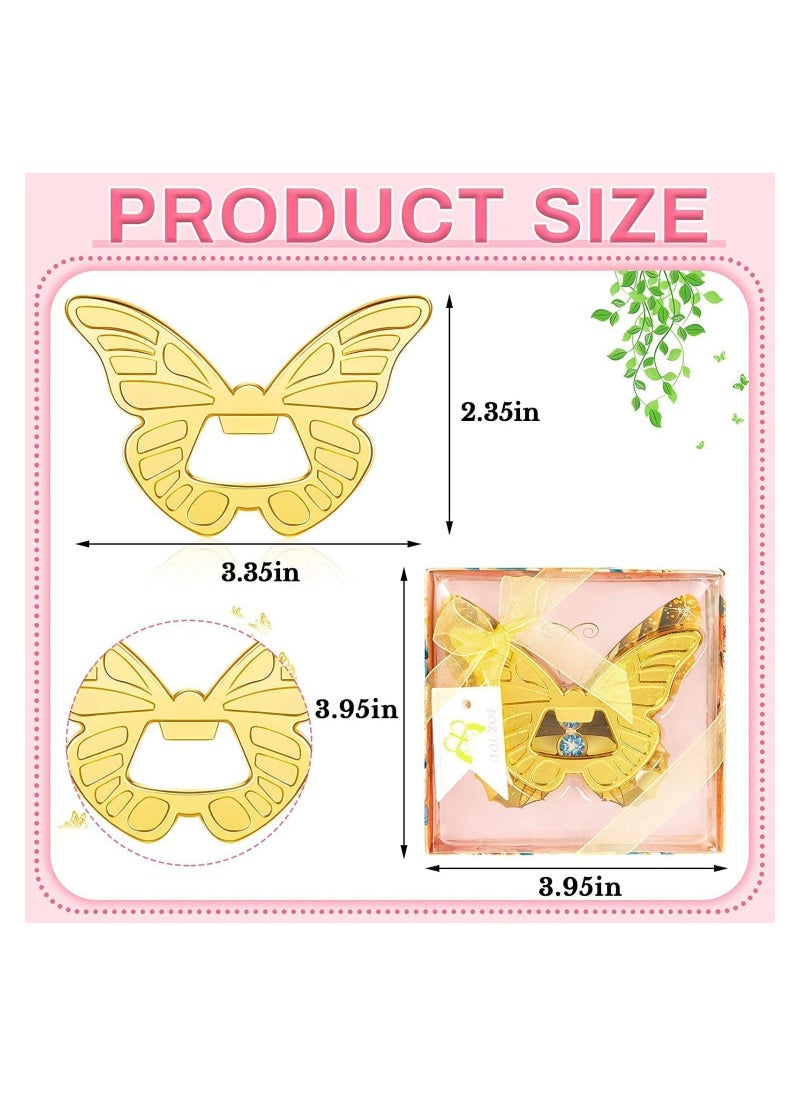 SYOSI - Butterfly Bottle Opener, 5 Pcs Wedding Favors Party Favors with Exquisite Packaging Box Wedding Gifts For Guests Wedding Baby Shower Souvenirs Party Supplies, Creative Wedding Gift - Image 1