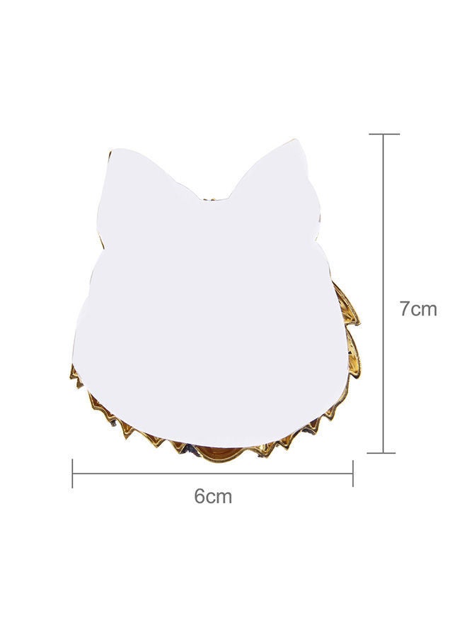 NIBEMINENT Wolf Head Shape Shining Metal Car Sticker - Image 2