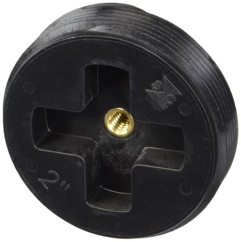 Sioux Chief 879-20 Cleanout Plug ABS Threaded, 2", Black - Image 4