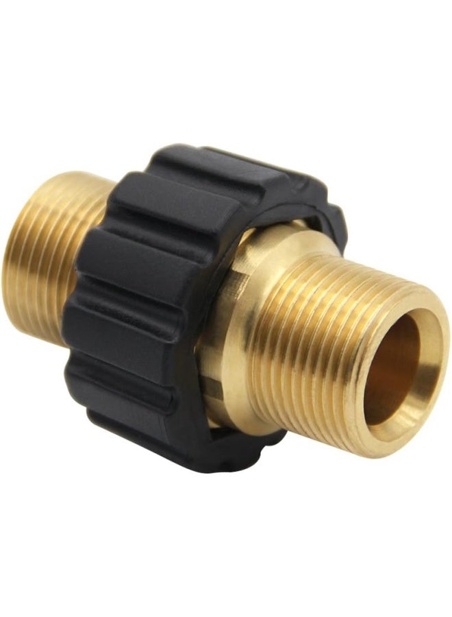 Twinkle Star Pressure Washer Hose Quick Connector, M22 Metric Male Thread Fitting, Twis375 - Image 3