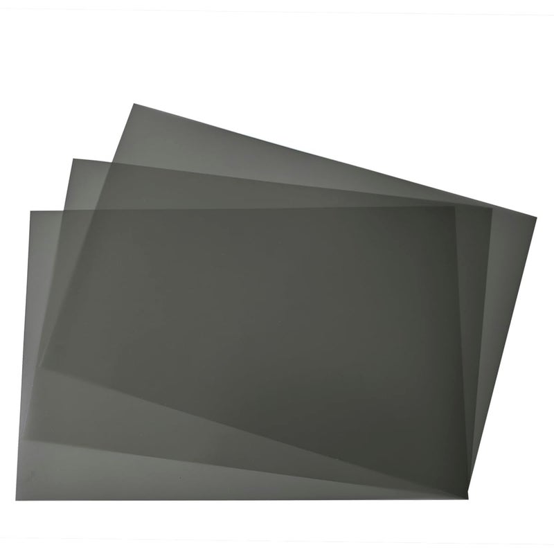 RENIAN Polarized Film Sheets 3 PCS 7.8x5.9in/ 20x15cm Polarizer Linear Polarizing Filter Non-Adhesive for Educational Physics Photography Lighting - Image 1