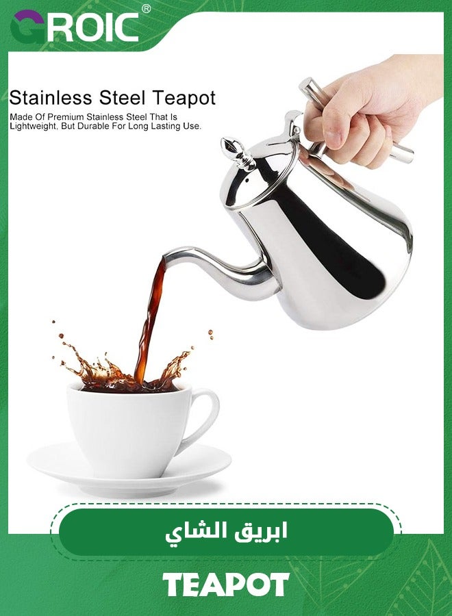 GROIC Coffee Kettle,Tea Kettle for Stovetop,Coffee Kettle with Flow Control, Food Grade Stainless Steel Water Kettle, Tea Pot for Home & Kitchen,Tea Kettle 1.5L - Image 2