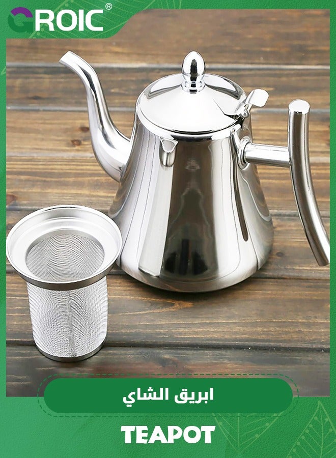 GROIC Coffee Kettle,Tea Kettle for Stovetop,Coffee Kettle with Flow Control, Food Grade Stainless Steel Water Kettle, Tea Pot for Home & Kitchen,Tea Kettle 1.5L - Image 4