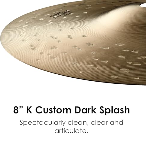 Zildjian 8 inch K Custom Dark Splash Cymbal - Image 3