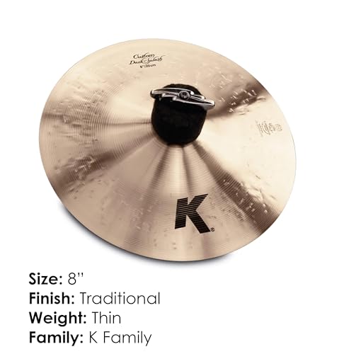 Zildjian 8 inch K Custom Dark Splash Cymbal - Image 2