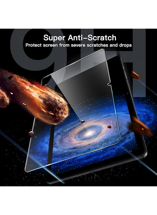 جي تيك واقي شاشة لجهاز سامسونج جالكسي تاب A9+ A9 Plus مقاس 11 بوصة 2023 مع إطار سهل التركيب من الزجاج المقوى عالي الوضوح، قطعتان - Image 4