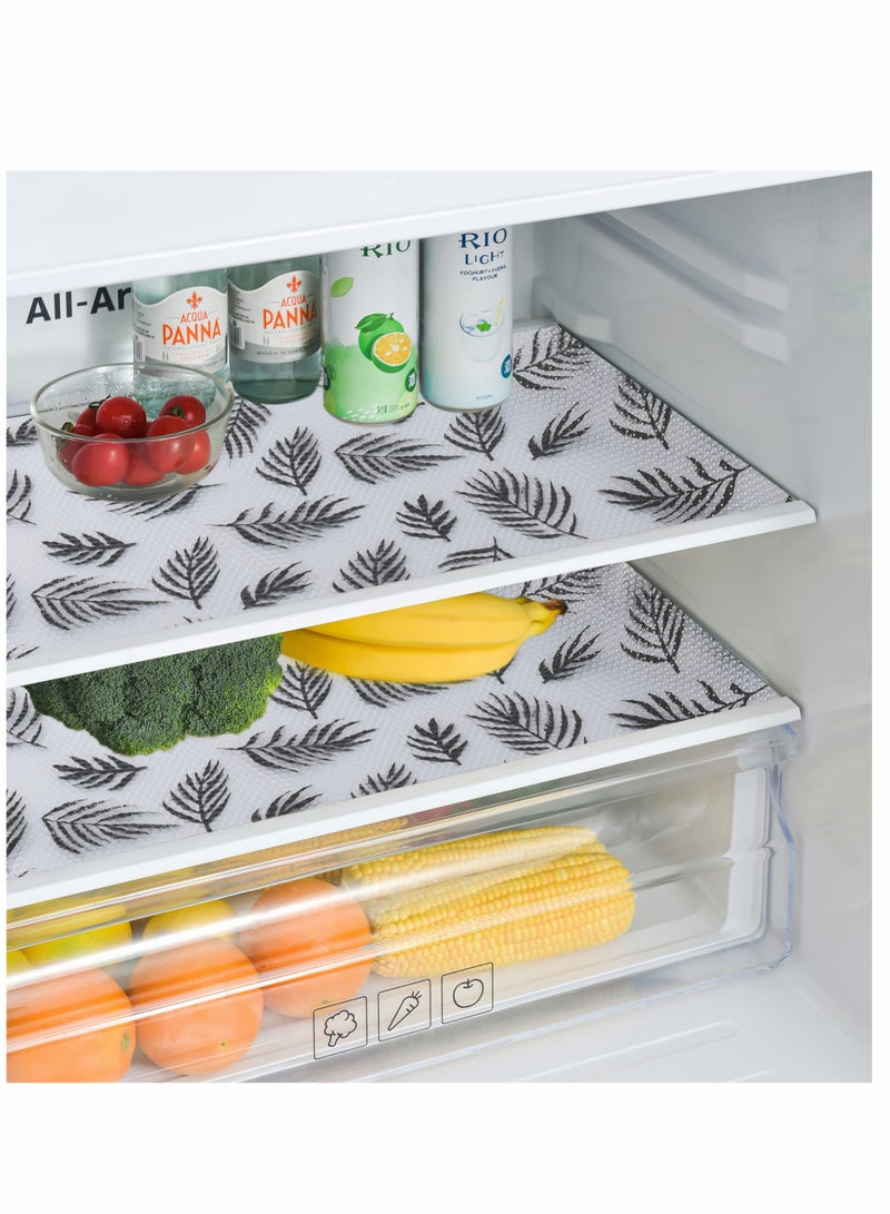 KASTWAVE بطانة رفوف درج للمطبخ، غير لاصقة Waterproof شفافة للثلاجة وخزانة الأدراج ورفوف المخزن (ورقة / 17.7" x 47.2") - Image 5