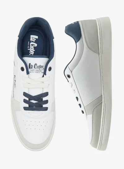 لي كوبر سنيكرز رجالي برباط بلون سادة
