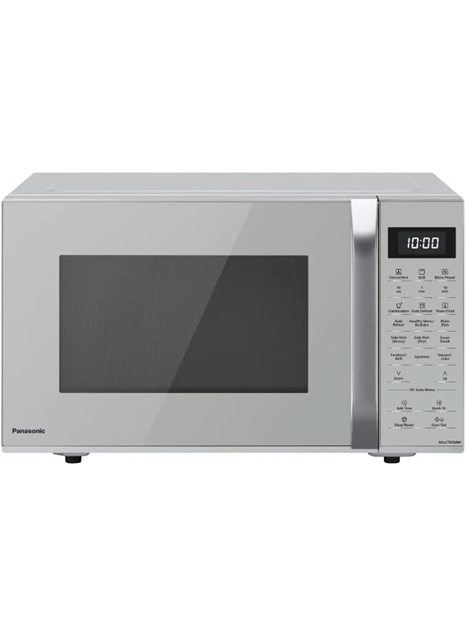 Panasonic 4-In-1 Convection Microwave Oven, With Healthy Air Fryer Menus 27 L 900 W NN-CT65MM Silver - Image 1