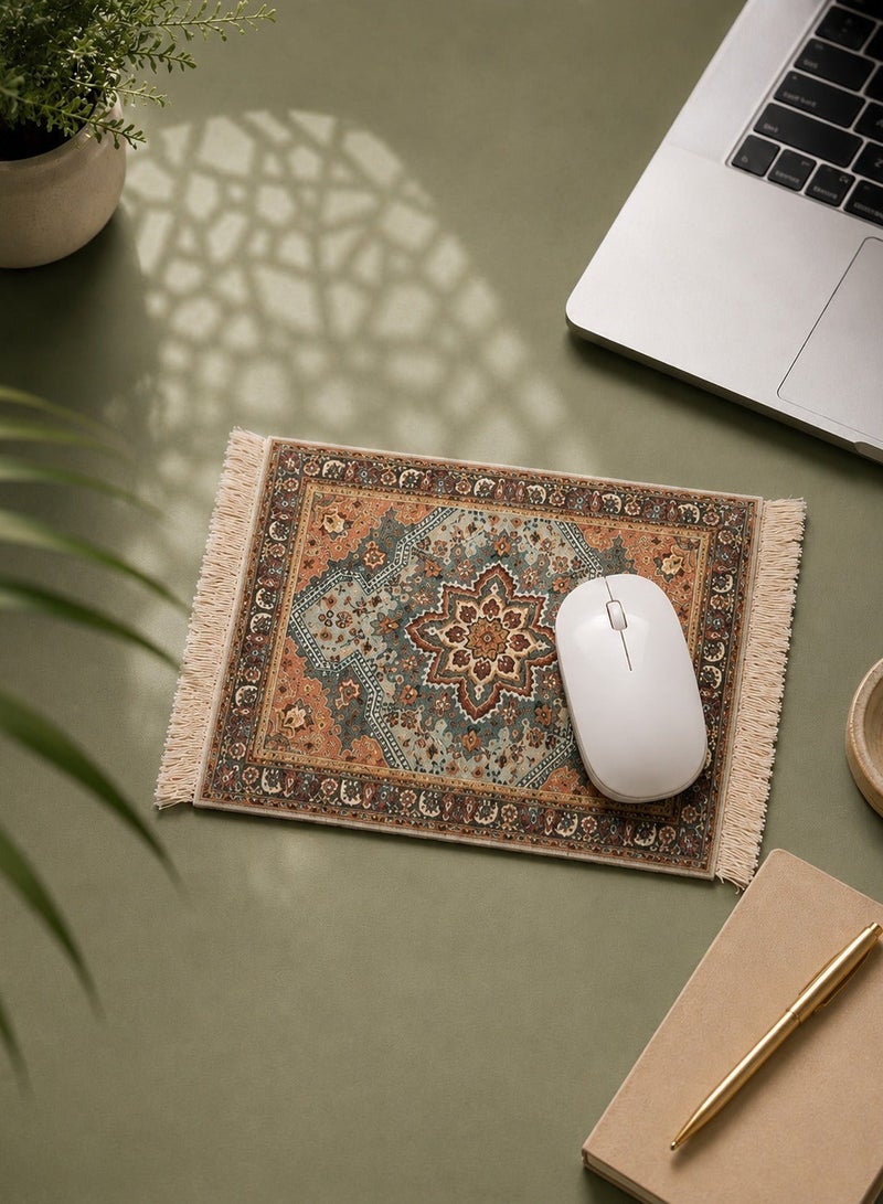 ماوس باد أنيق بتصميم السجاد العربي متعدد الأستخدامات - Image 1