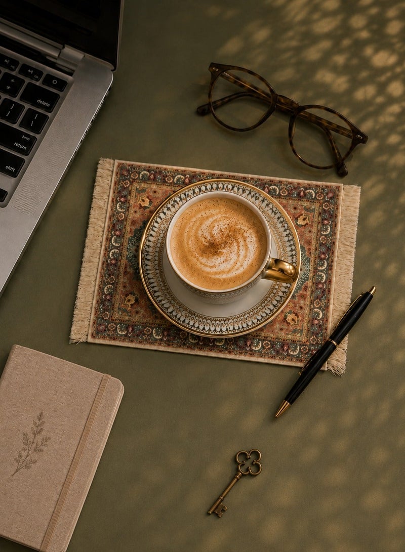 ماوس باد أنيق بتصميم السجاد العربي متعدد الأستخدامات - Image 2