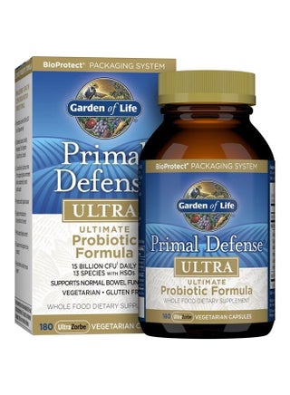 Whole Food Primal Defense Ultra Ultimate Probiotic Dietary Supplement Vegetarian Capsules for Digestive and Gut Health, 180 Count - pzsku/ZD2EDB95943597695C162Z/45/_/1689272066/c7448717-f2cb-40cc-a6a5-1332e2f53364