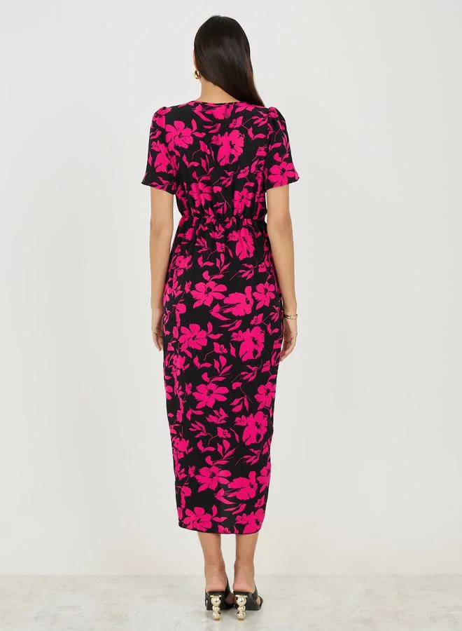 ستايلي Floral Print Dress