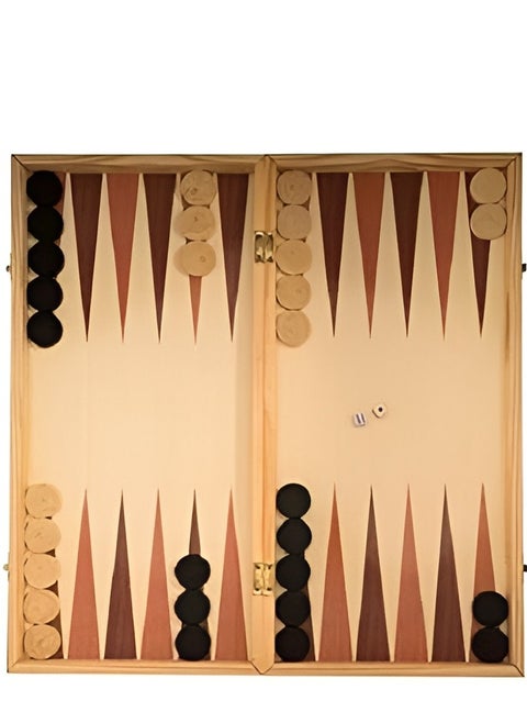 Large size beech wood chess for adults + table cloth