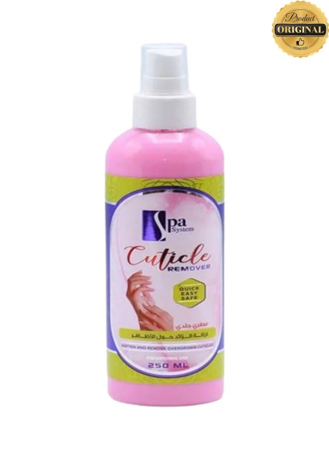 Spa System 3 Pieces Cuticle Remover Quick Easy Safe 250ML - Image 2