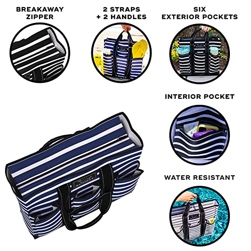 SCOUT Rocket Pocket Tote - Multi-Pocket Travel, Nurse, Teacher, Mom Tote, 7 Pockets Total, Two Sets of Straps, Folds Flat - Image 2
