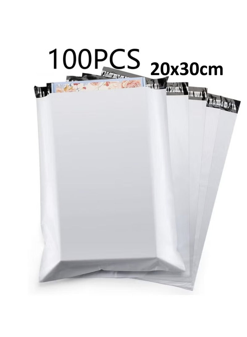 iPack Plastic Envelope Bag Self-Seal Adhesive Courier Shipping Bags | Strong Thick Shipping Bags For Ecommerce Stores | (30 x 20cm) (100Pcs) - Image 1