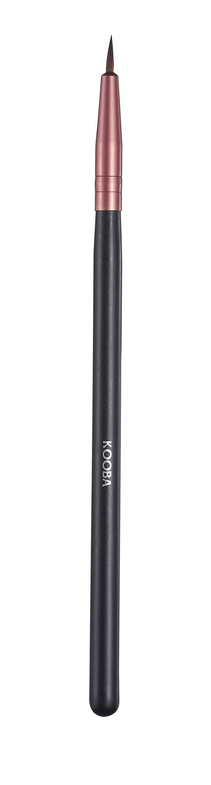 KOOBA Makeup Fine Point Eyeliner Brush Portable Eye Gel Foundation Brush Beauty Cosmetic Tool for Professional and Travel