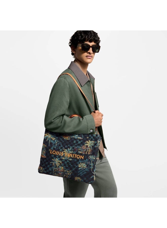 Louis Vuitton Tropical Damier Canvas Tote Bag – Multicolor - Image 5