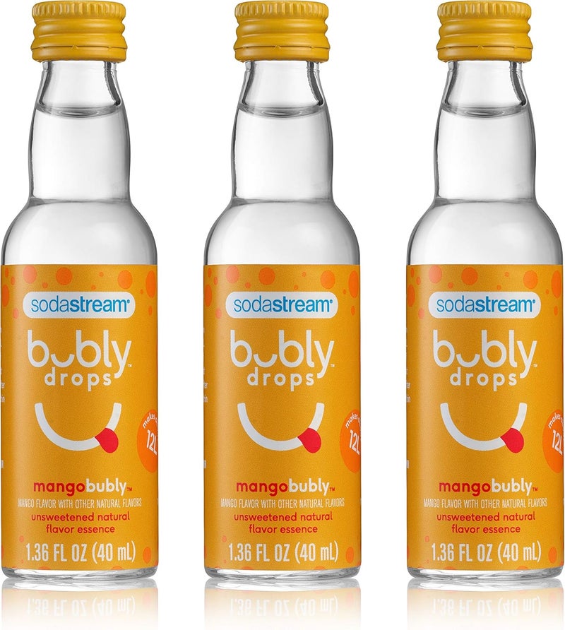SodaStream bubly Drops Mango Flavor (Pack of 3) - Image 1