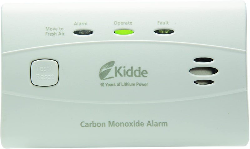 Kidde Carbon Monoxide Detector with 10-Year Battery, 3 LEDs, Replacement Indicator, Test-Reset Button - Image 1