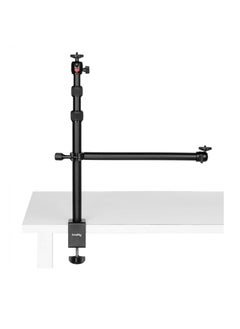 Generic For SMALLRIG aCamera Desk Mount,13"-35.4" Adjustable Table Camera Mount, Telescopic Extension Arm 3992, Suitablefor Camera, Ring Light, Live Streaming, Photo Video Recording, Vlog, Max Load 10kg  - Image 1