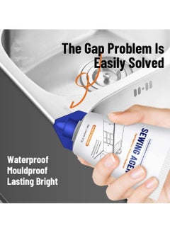 CMGTYYD 2Pack Tile Grout Paint, Cement Crack Filler, Grout Sealer for Shower Tile, Floor Tile, and More - Complete Solution for Filling Cracks and Gaps in Tile Surfaces, Easy and Safe to Use(White)  - Image 3