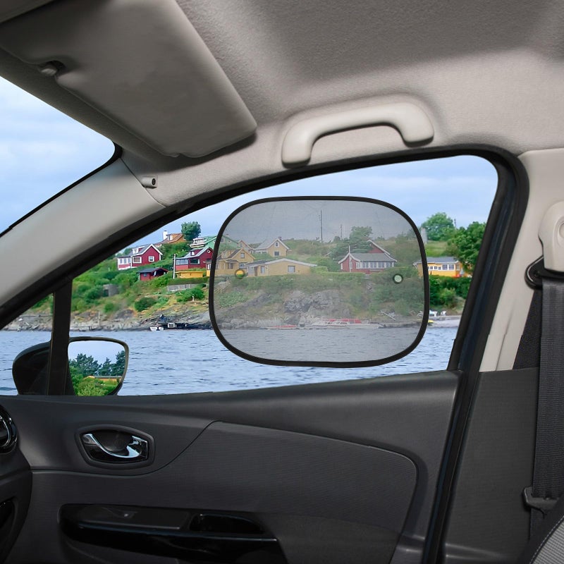 Universal 44x36cm Car Window Sun Shade Mesh UV Protection for Heat and Glare Reduction - Image 4
