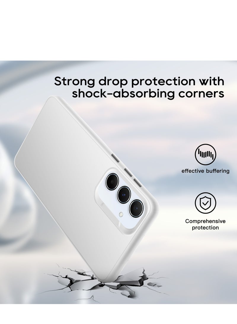 LiuShan Samsung Galaxy A35 5G Case, Slim TPU Bumper Phone Cover,360°Full Body Shockproof Protective Phone Case for Samsung A35 5G - Image 3