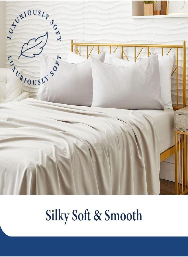 Handy Laundry King Mattress Protector - Waterproof, Breathable, Blocks Allergens, Smooth Soft Cotton Terry Cover. The Premium Mattress Protector Will Surely Increase The Life of Your Mattress. (King)  - Image 2