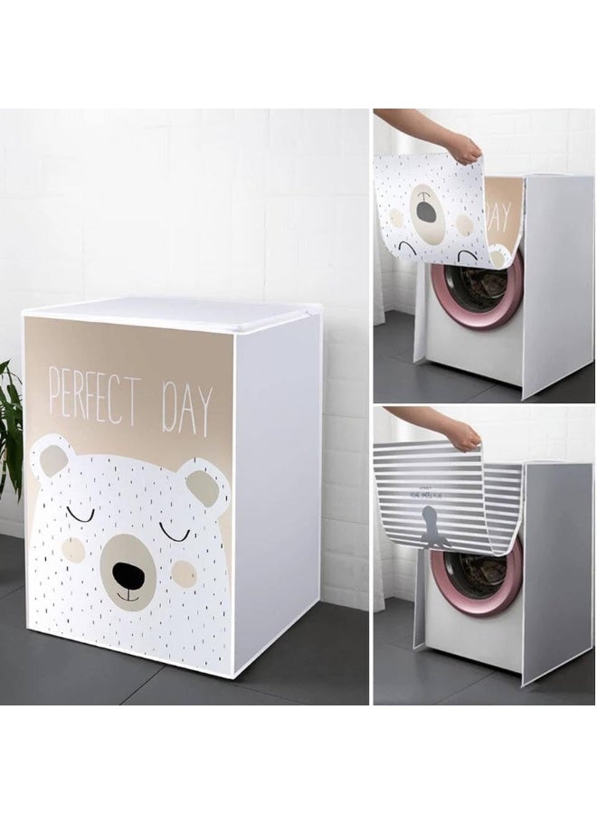 Full Automatic Washing Machine Protective Cover - Waterproof & Dustproof Dust Cover - Image 3