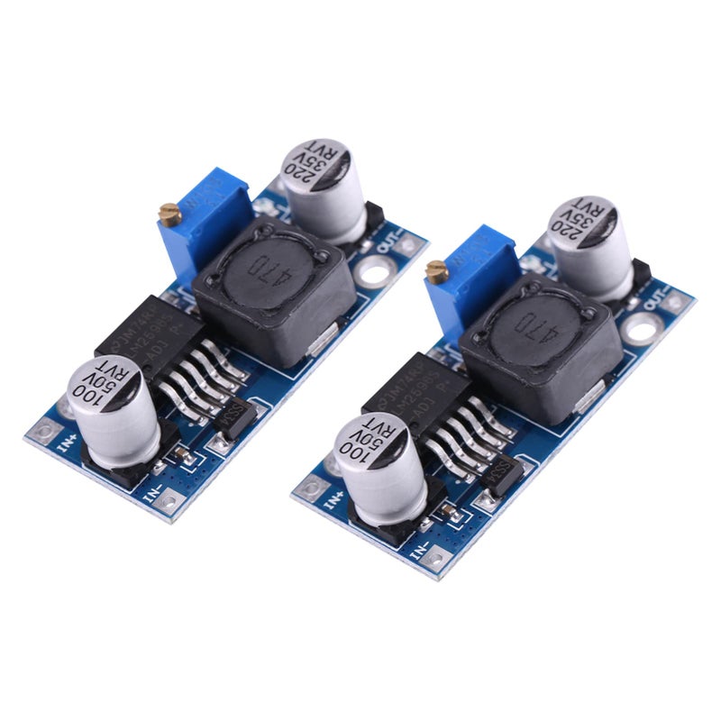 2pcs Adjustable DC DC Step Down Power Supply Module Converter 3 2V 35V to 1 25V 35V 3A - Image 2