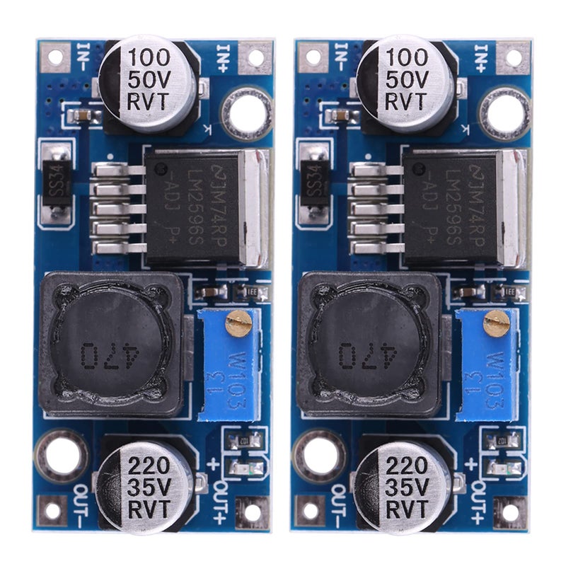2pcs Adjustable DC DC Step Down Power Supply Module Converter 3 2V 35V to 1 25V 35V 3A - Image 3