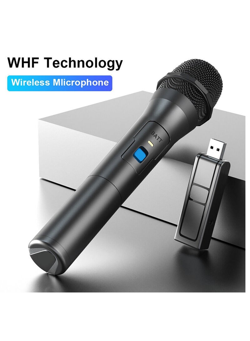 Arabest Wireless Microphone, Universal Mic Speaker with USB Receiver and Adapter, Cordless Microphone System for Singing, Speech  - Image 2