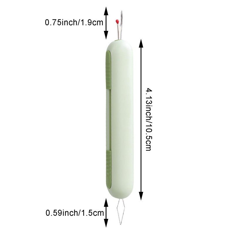 Arvintas 3 Pack 2 in 1 Needle Threader Seam Ripper, New Needle Threaders Seam Rippers for Sewing, Threading and Seam Remover Seam Ripper Tool for Hand Sewing Knitting Craft Quilting Supplies - Image 2