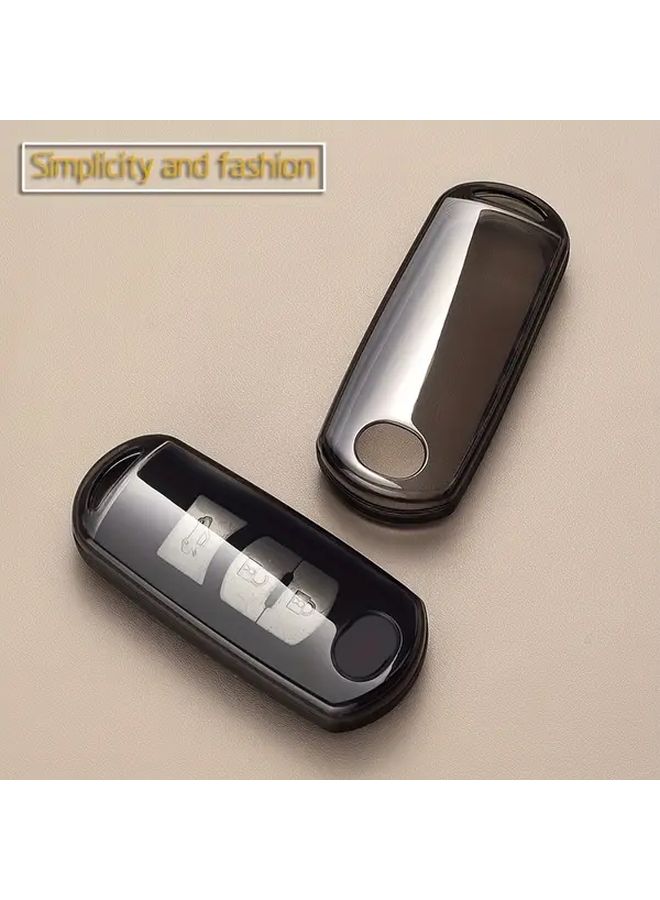 Transparent Black Key Cover For Axela CX 4 CX 5 CX 7 CX 8 CX 9 Atenza - Image 5