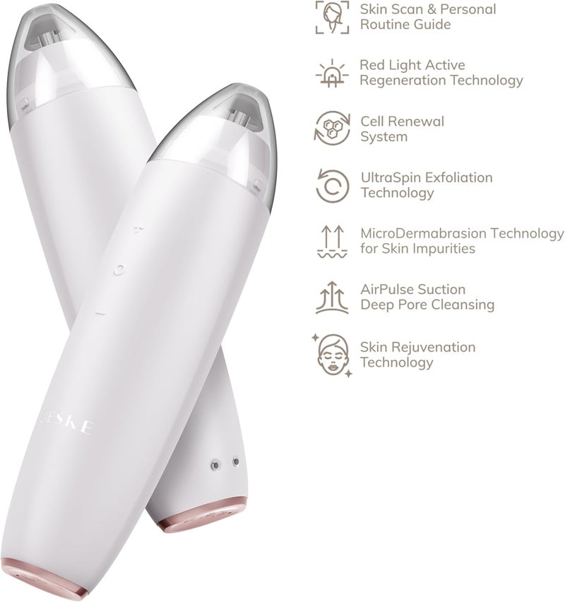 GESKE SmartAppGuided™ MicroDermabrasion Blackhead Remover | 7 in 1 | Blackhead Remover | Electric Pore Cleaner | Innovative Vacuum Cup | Beauty Tool | Skin Cleansing Device | Skincare Device - Image 4