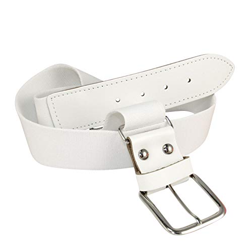 TCK Softball Baseball Belt (Youth, White) - Image 1