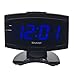 Sharp SPC106X LED Alarm Clock (Black) - Image 2
