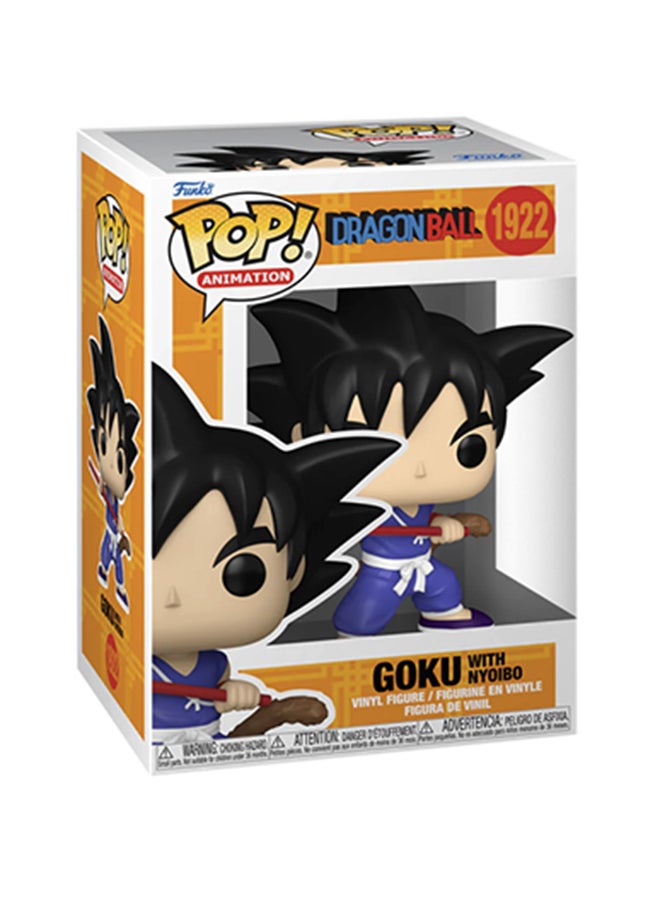 Funko Pop! Animation: Dragon Ball Goku (Nyoibou) Vinyl Figure - Image 2