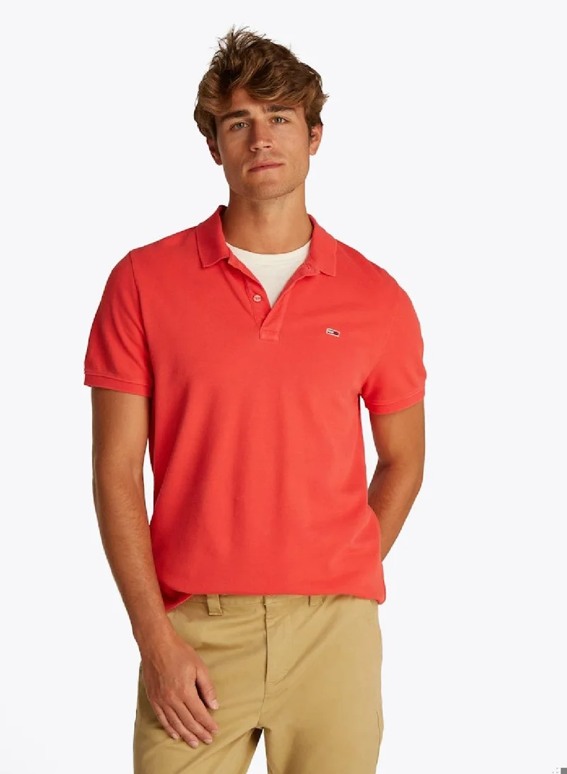 Slim Essential Cotton Polo