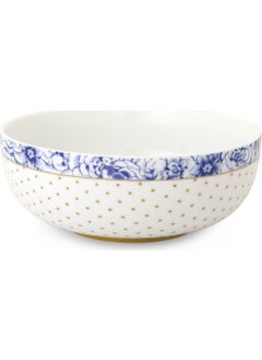 Pip Studio Royal White Bowl with Gold Polka Dots 15 cm 
