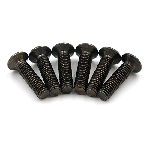 AutoE 1 Set Black Taper Steering Wheel Screw Bolts For Nardi Personal OMP For Momo (Black Flat) - Image 5