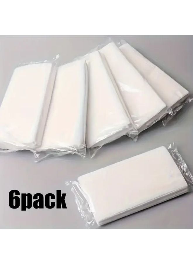 6 عبوات مناديل بديلة 180 ورقة للسيارات والشاحنات والسيارات الترفيهية ضرورية للسفر المحمول - Image 1