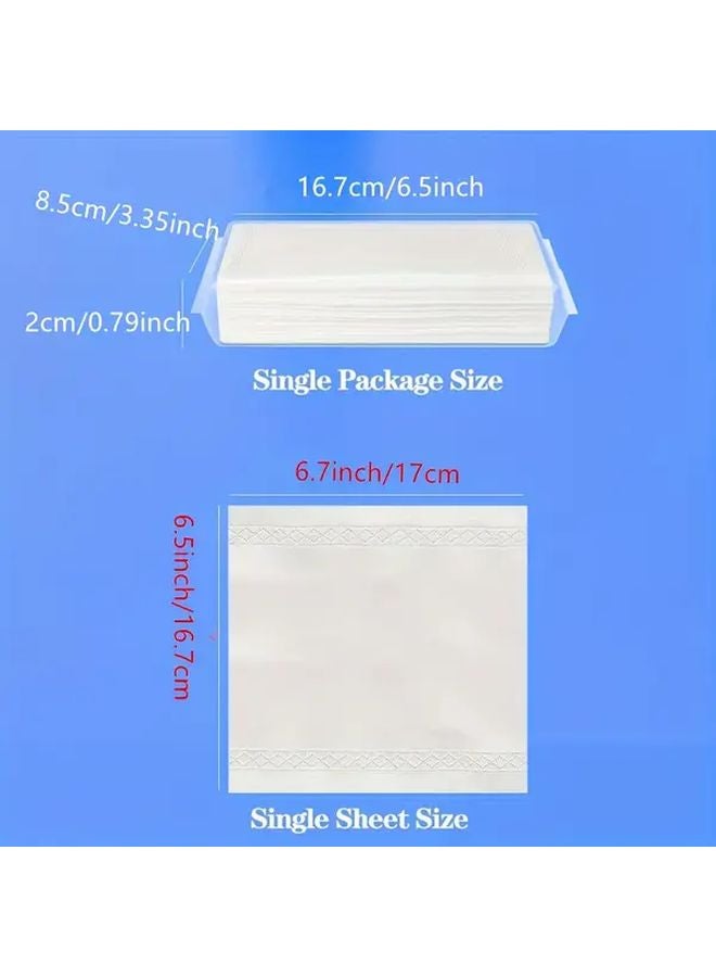 6 عبوات مناديل بديلة 180 ورقة للسيارات والشاحنات والسيارات الترفيهية ضرورية للسفر المحمول - Image 3