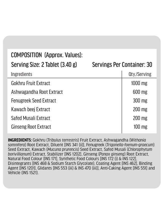 HEALTHKART هيلث كارت hk فيتالز تيستو بولد (60 قرص) | معزز التستوستيرون للرجال | للطاقة، التحمل، والقوة - Image 5