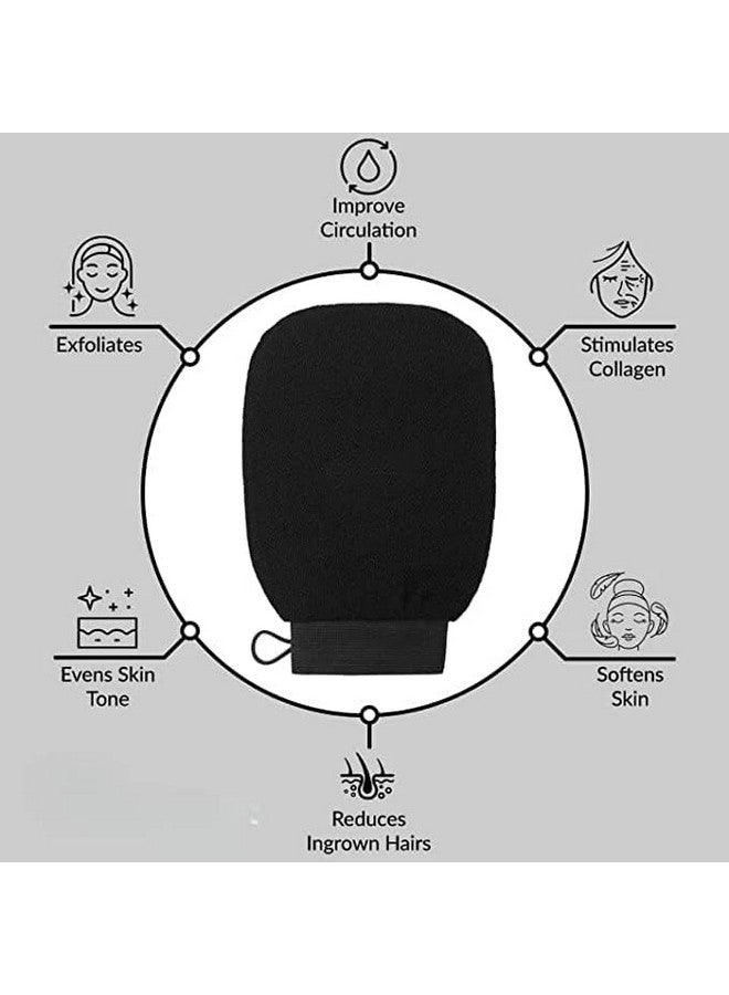 DMAYA Body Scrubber Exfoliating Glove Dead Skin Remover Exfoliator Mitt for Use at Shower or Bath Deep Clean Tool to Remove Dead Skin and Dirt, Home Spa Exfoliating Gloves for Men & Women - Image 2