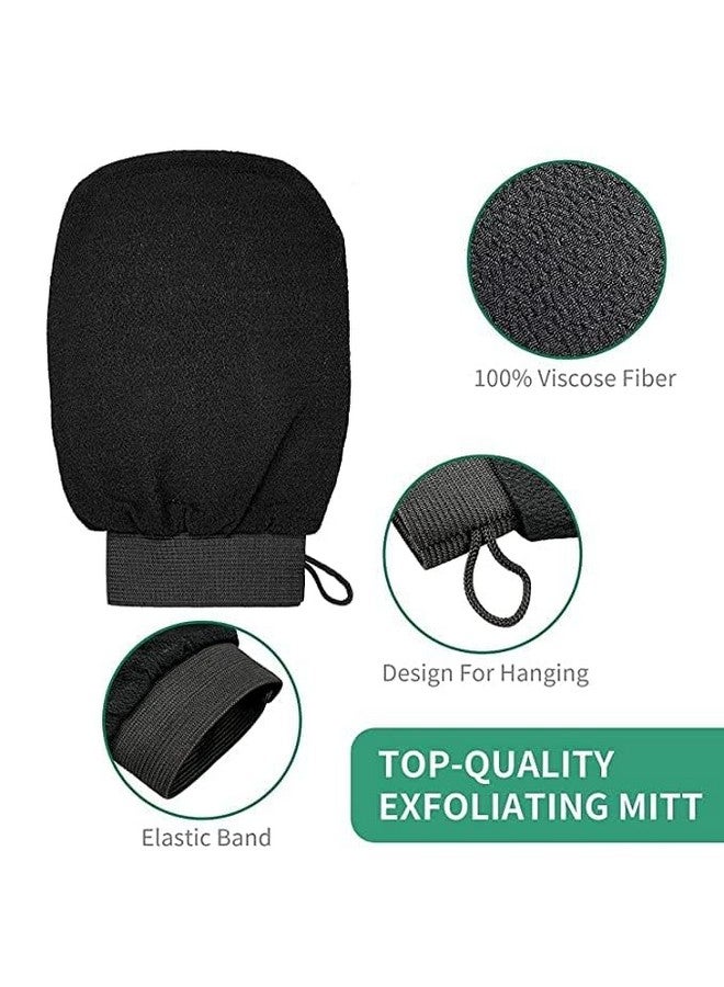 DMAYA Body Scrubber Exfoliating Glove Dead Skin Remover Exfoliator Mitt for Use at Shower or Bath Deep Clean Tool to Remove Dead Skin and Dirt, Home Spa Exfoliating Gloves for Men & Women - Image 4