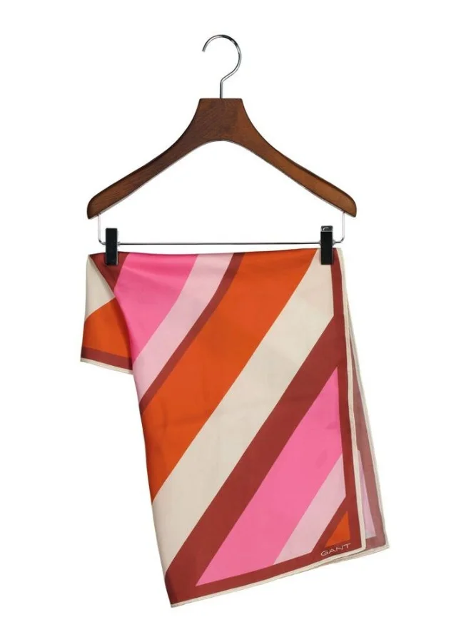 GANT Gant Striped Silk Scarf